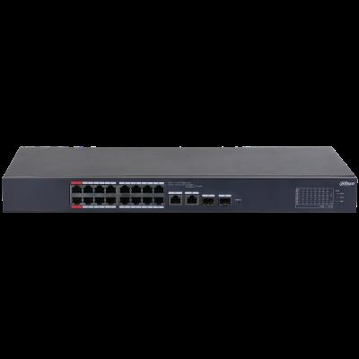 DAHUA CS4218-16ET-135 16 PORT 16XFE-2XGE-2XGE/SFP YÖNETİLEBİLİR 135W POE SWİTCH