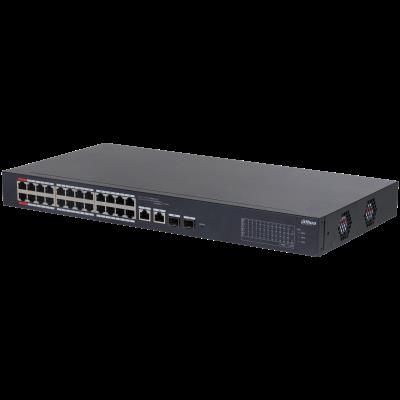 DAHUA DH-CS4226-24ET-240 26 PORT 24XFE-2XGE/SFP YÖNETİLEBİLİR MEGABİT 240W POE SİWTCH