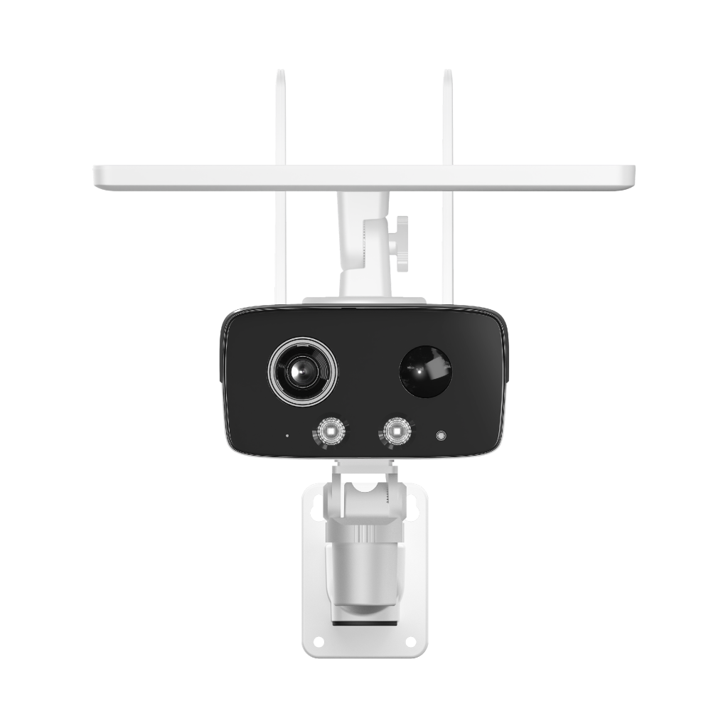 DAHUA IPC-HFW2431DG-4G-SP-EAU-B, 4Mpix, 3,6mm Lens, H265+, 50Mt Gece Görüşü, Dahili Mikrofon, IP67,  Solar(Güneş Enerjili) IP Kamera