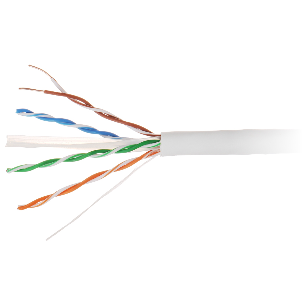 DAHUA DH-PFM923I-6UN-C, CAT6 305m, 24AWG 0.53mm, UTP, %100 Bakır, LSZH Halogen Free Kablo, Mavi Renk