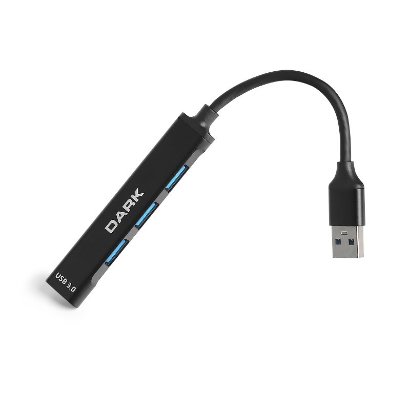 DARK Connect Master X4 DK-AC-USB310 4port USB 3.0 Siyah USB Çoklayıcı Hub