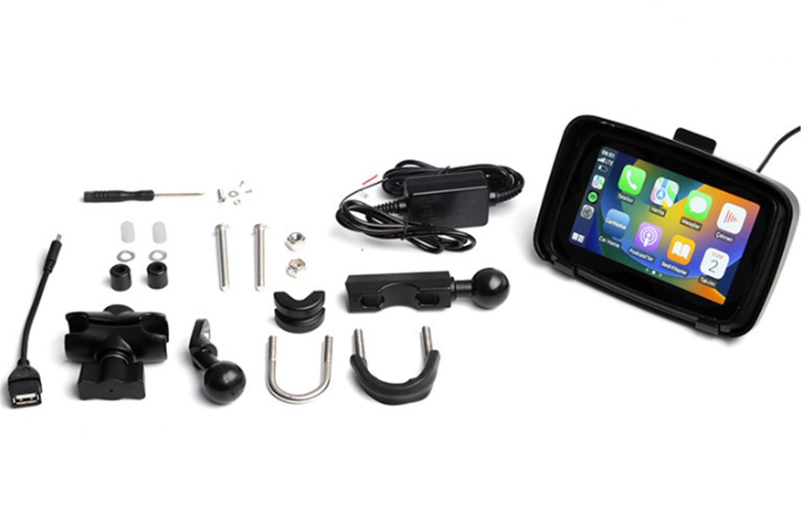 DARK DK-VA-M100 Moto Smart Navigasyon CarPlay-Android Auto-AirPlay 5
