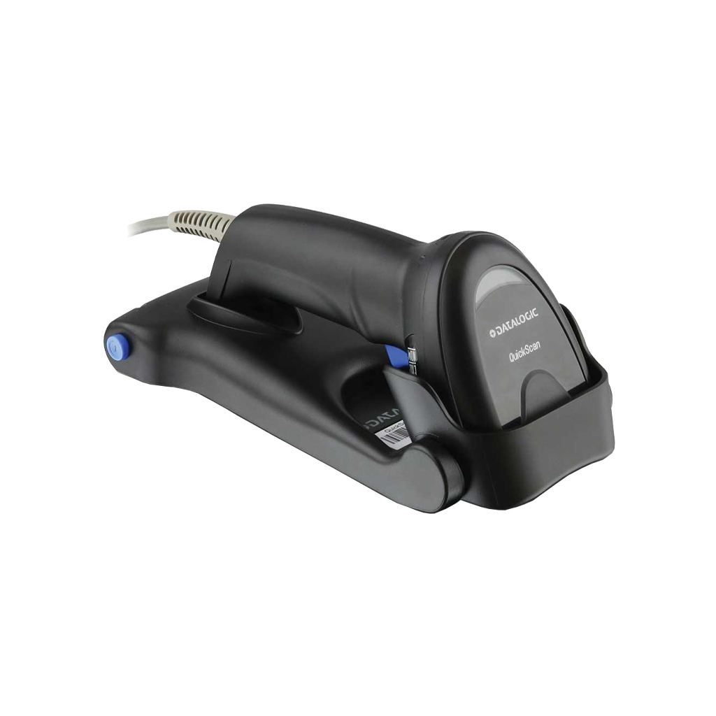 DATALOGIC Quickscan QD2220, EL Tipi, Laser, USB Kablolu, 1D, Barkod Okuyucu (Ayaklı)
