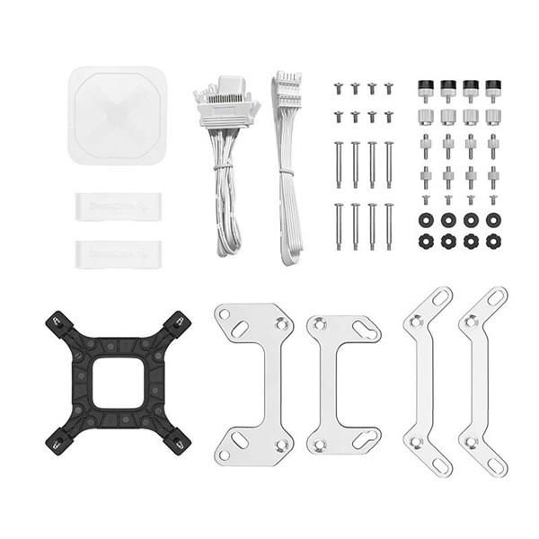 DEEPCOOL 240MM LS520-WH RGB SIVI SOĞUTMALI AM5-1700P İŞLEMCİ FANI BEYAZ