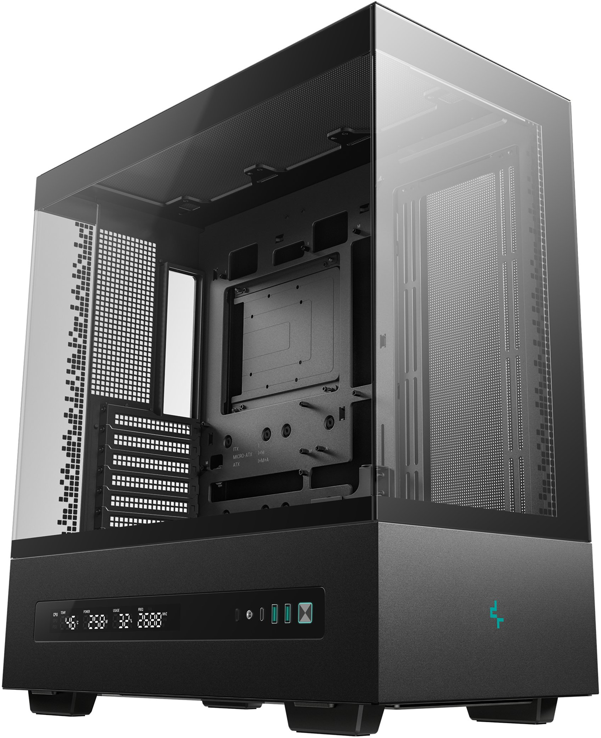 DEEPCOOL CH690 DIGITAL Panoramic Dijital Ekranlı Gaming Mid-Tower PC Kasası