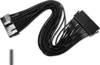 DEEPCOOL EC300-24P-BK 24-Pin ATX Örgülü Güç Kaynağı Uzatma Kablosu (Siyah)