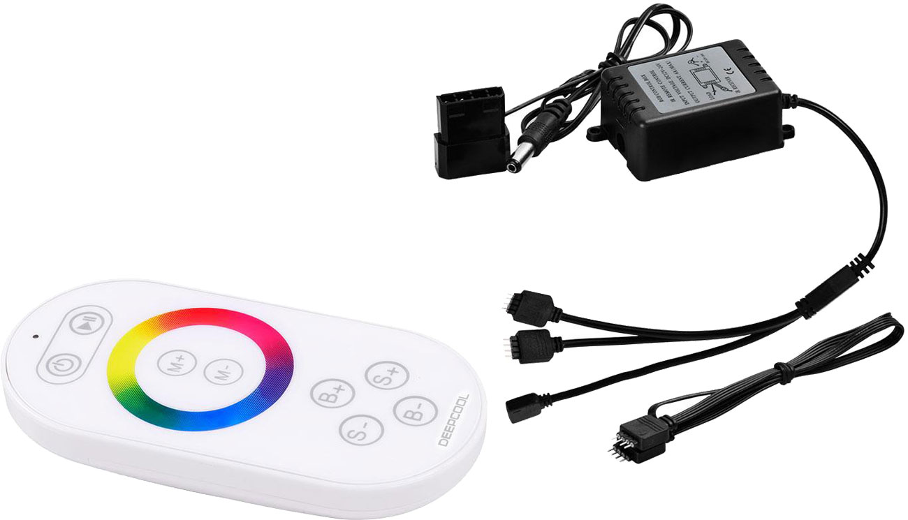 DEEPCOOL RGB360 Led Uzaktan Kumandalı Led Işıklı 4pin D Konnektör