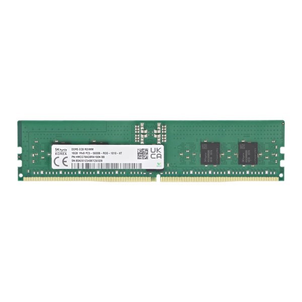 DELL 16GB DDR5 ECC RDIMM 5600MHz 2Rx8 SUNUCU RAM HMCG78AGBRA190N