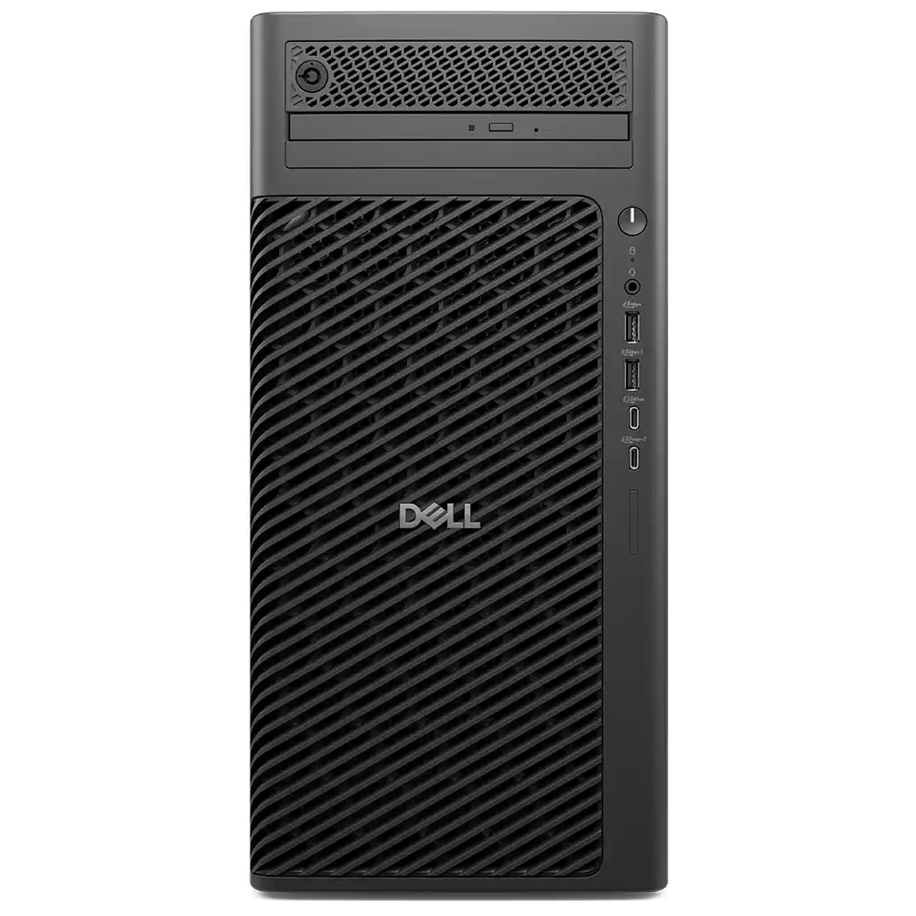 DELL Pro Max Tower T2, FCT2250-7, Ultra 7 265K, 32Gb DDR5 Ram, 1Tb SSD, 16Gb NVidia RTX 2000 ADA Ekran Kartı, Windows11 Pro, Tower İş İstasyonu