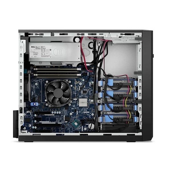 DELL T150 PET150SPL5 E-2314 16GB DDR4 ECC UDIMM-1x480GB SSD 365w 5U Tower Sunucu PERC H355 Adapter, Full Height