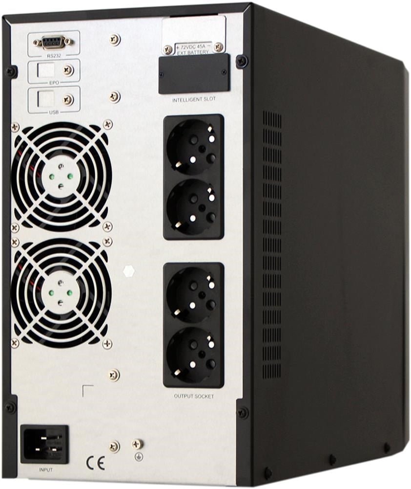 DOTVOLT MN PLUS 6KVA (DAHİLİ MANUEL BY-PASS) 16x12V-7AH 1F-1F ONLİNE UP
