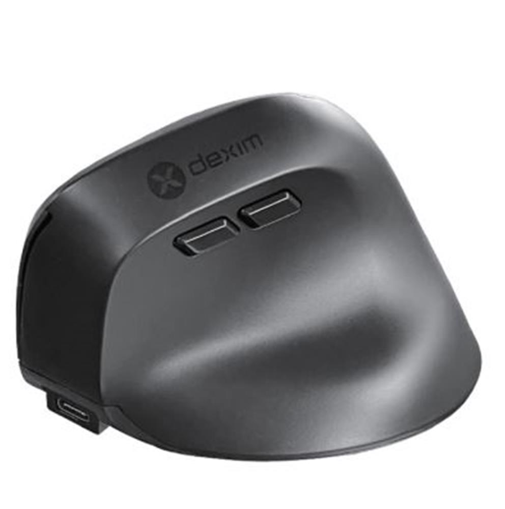 Dexim MW-060T Kablosuz & Bluetooth Şarj Edilebilir Ergonomik Dikey Mouse -DMA028