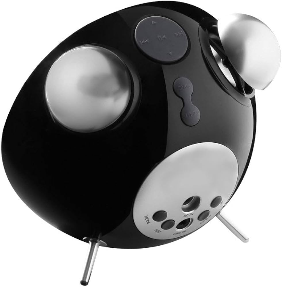 EDIFIER Image Series IF230B Tick-Tock Dock 9W FM Radyo, iPod, Hoparlör Siyah, BLUETOOTH