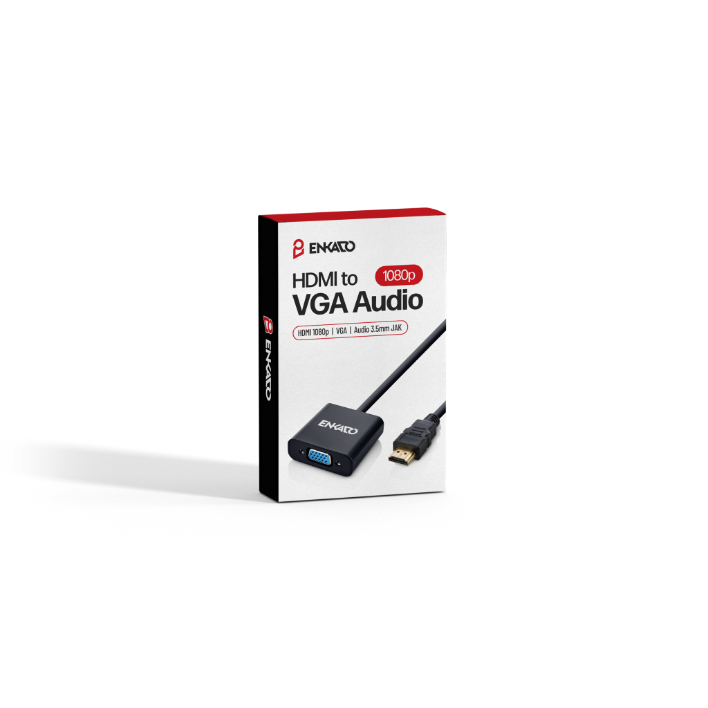 ENKADO EKD-HV10, HDMI To VGA Çevirici Adaptör
