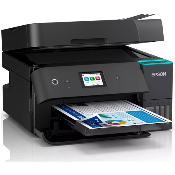 EPSON A4 Renkli EcoTank L6390 Çok Fonksiyonlu Tanklı Dublex Yazıcı Fax USB 2.0,Ethernet,Kablosuz