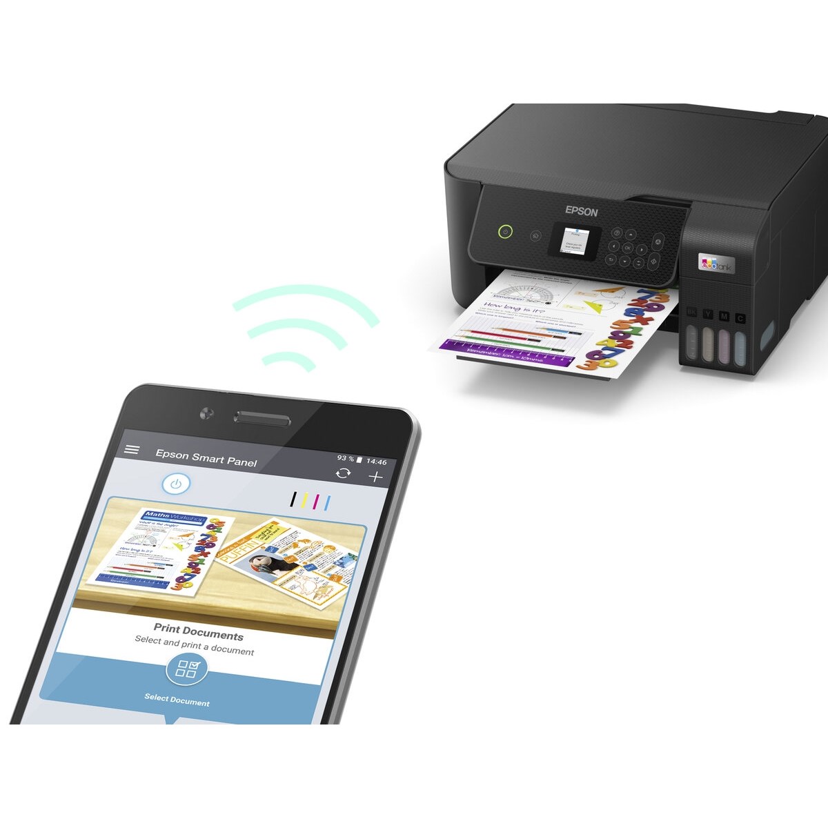 EPSON C11CJ66407 ECOTANK L3260 TANKLI YAZICI TARAYICI FOTOKOPİ USB/WIFI A4