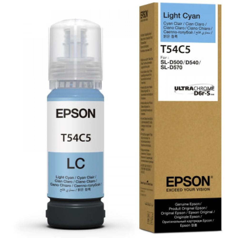 EPSON SURELAB SL-D500  T54C5  AÇIK MAVİ  MÜREKKEP 70ml  C13T54C520