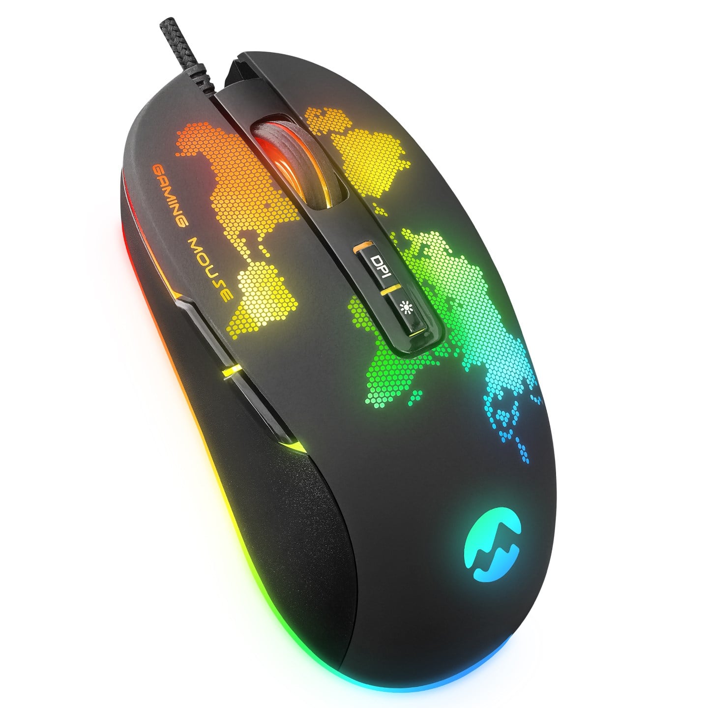 EVEREST GX69 Kablolu USB Siyah Gaming Mouse