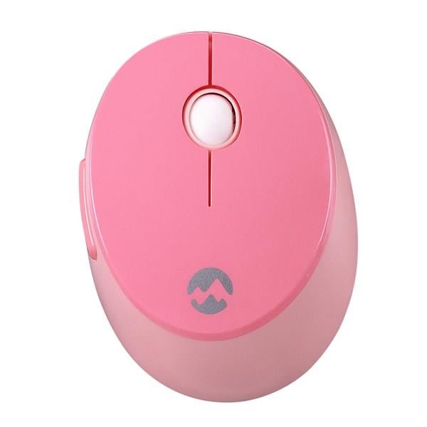 EVEREST Q TR ROUND KM-6282 Renkli Tuşlu Pembe Kablosuz Multimedia Klavye + Mouse Set