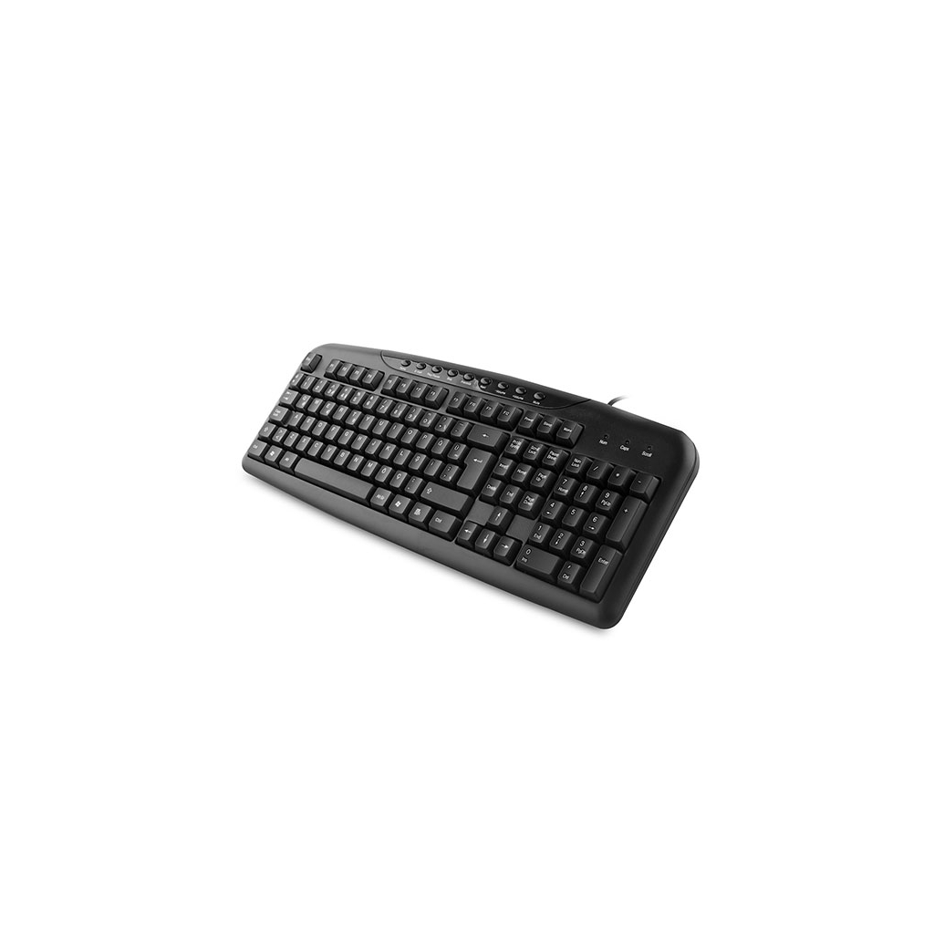 EVEREST UN-795, Siyah, Multimedya Türkçe Q, USB Kablolu, Klavye Mouse Set