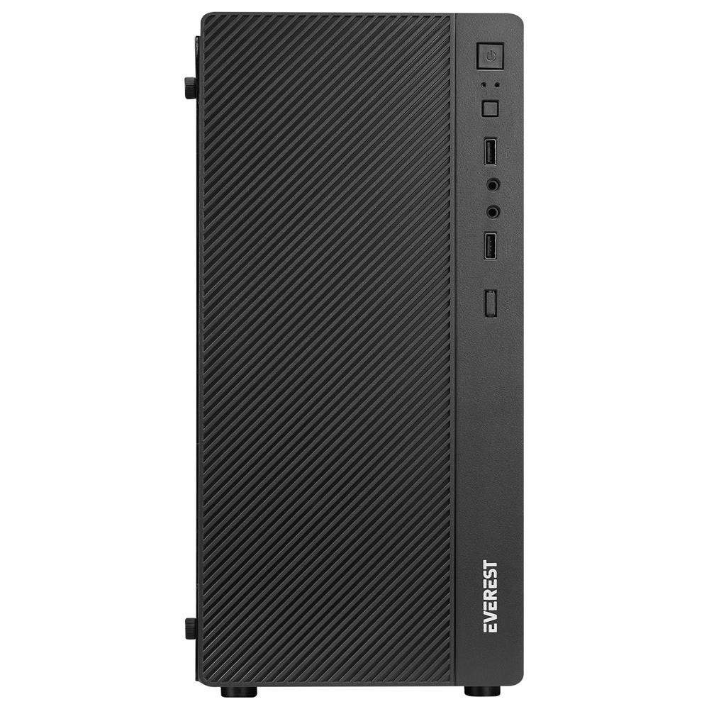 Everest WARP Peak 250W Akrilik Yan Panel M-ATX Mini-T Gaming Oyuncu Kasası