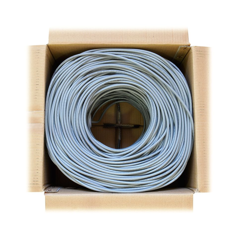 FRISBY 305metre 23AWG CAT6 Utp Gri Saf Bakır Kablo FNW-CAT628