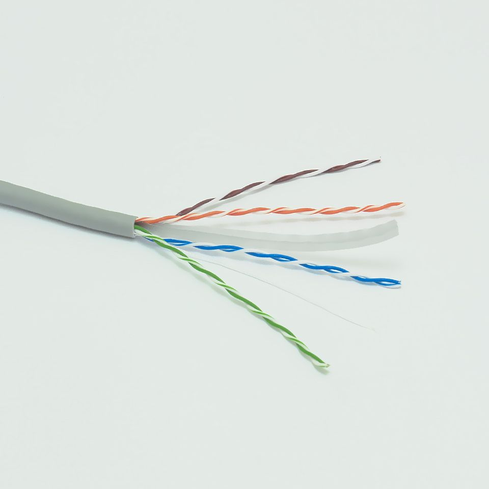 FRISBY 305metre 23AWG CAT6 Utp Gri Saf Bakır Kablo FNW-CAT628
