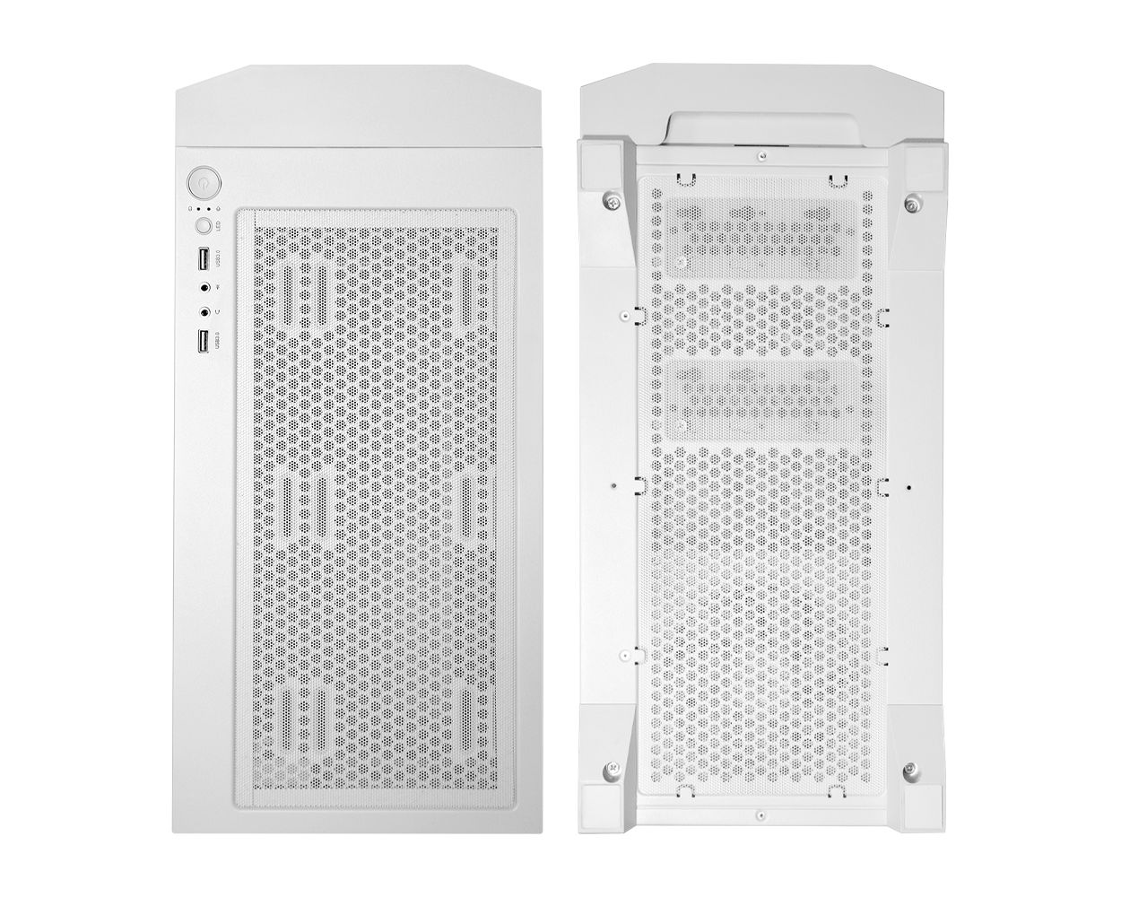 FRISBY 750W 80+ BRONZE CX-501 Gaming Mid-Tower PC Kasası Beyaz