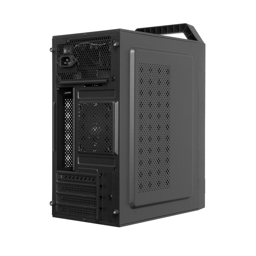 FRISBY FC-2725B, 1x80mm Fan, Siyah, 300W, USB 3.0, mATX, Mini Tower, Kulplu Kurumsal KASA