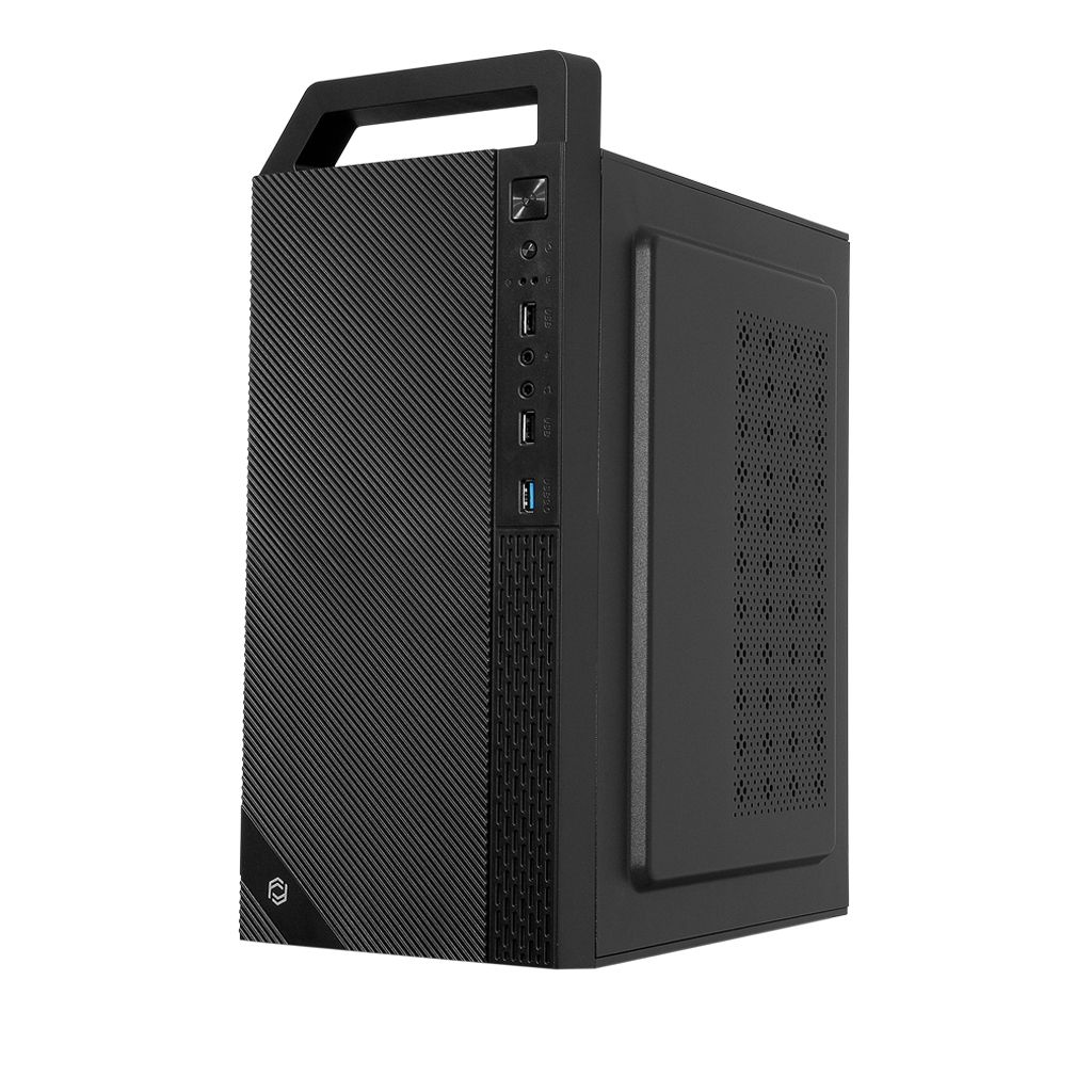 FRISBY FC-2725B, 1x80mm Fan, Siyah, 300W, USB 3.0, mATX, Mini Tower, Kulplu Kurumsal KASA
