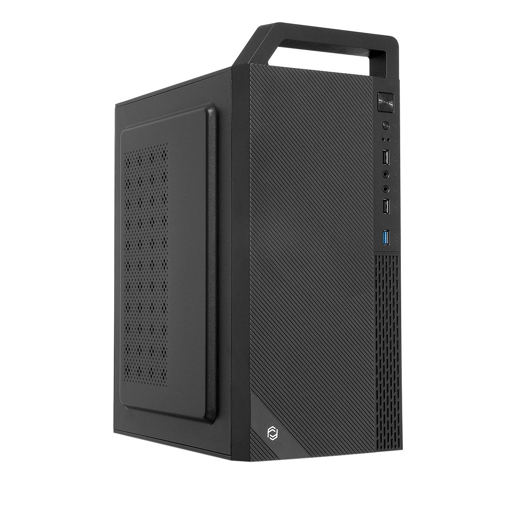 FRISBY FC-2725B, 1x80mm Fan, Siyah, 300W, USB 3.0, mATX, Mini Tower, Kulplu Kurumsal KASA