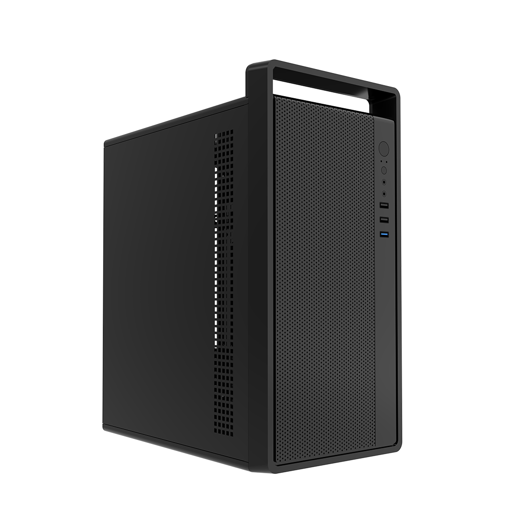 FRISBY FC-2745B, 1x120mm Fan, Siyah, 550W, USB 3.0, mATX, Mini Tower, Kulplu Kurumsal KASA