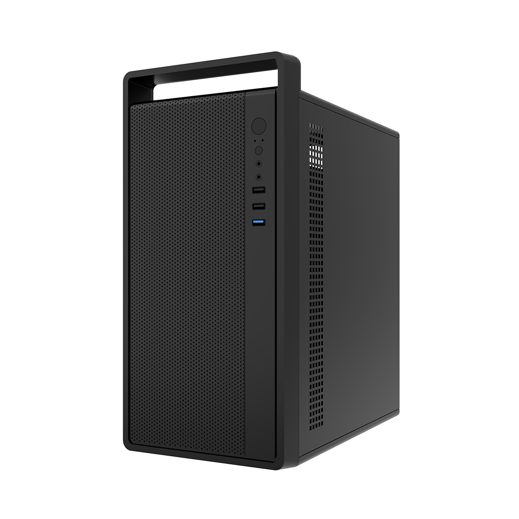 FRISBY FC-2745B, 1x120mm Fan, Siyah, 550W, USB 3.0, mATX, Mini Tower, Kulplu Kurumsal KASA