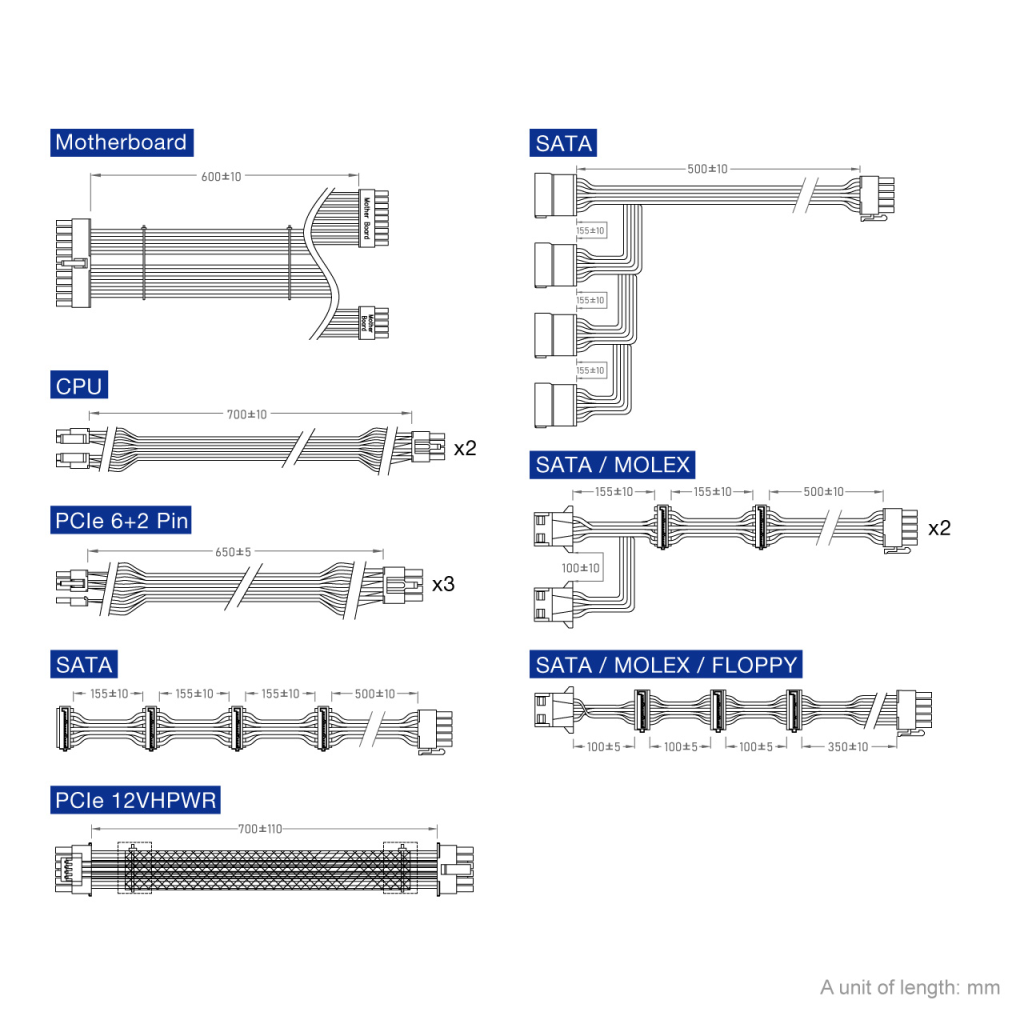 FSP HYDRO G PRO, HG2-1200, GEN-5, 1200W, Full Modüler, 80+ GOLD, GAMING, ATX, Power Supply (PSU)