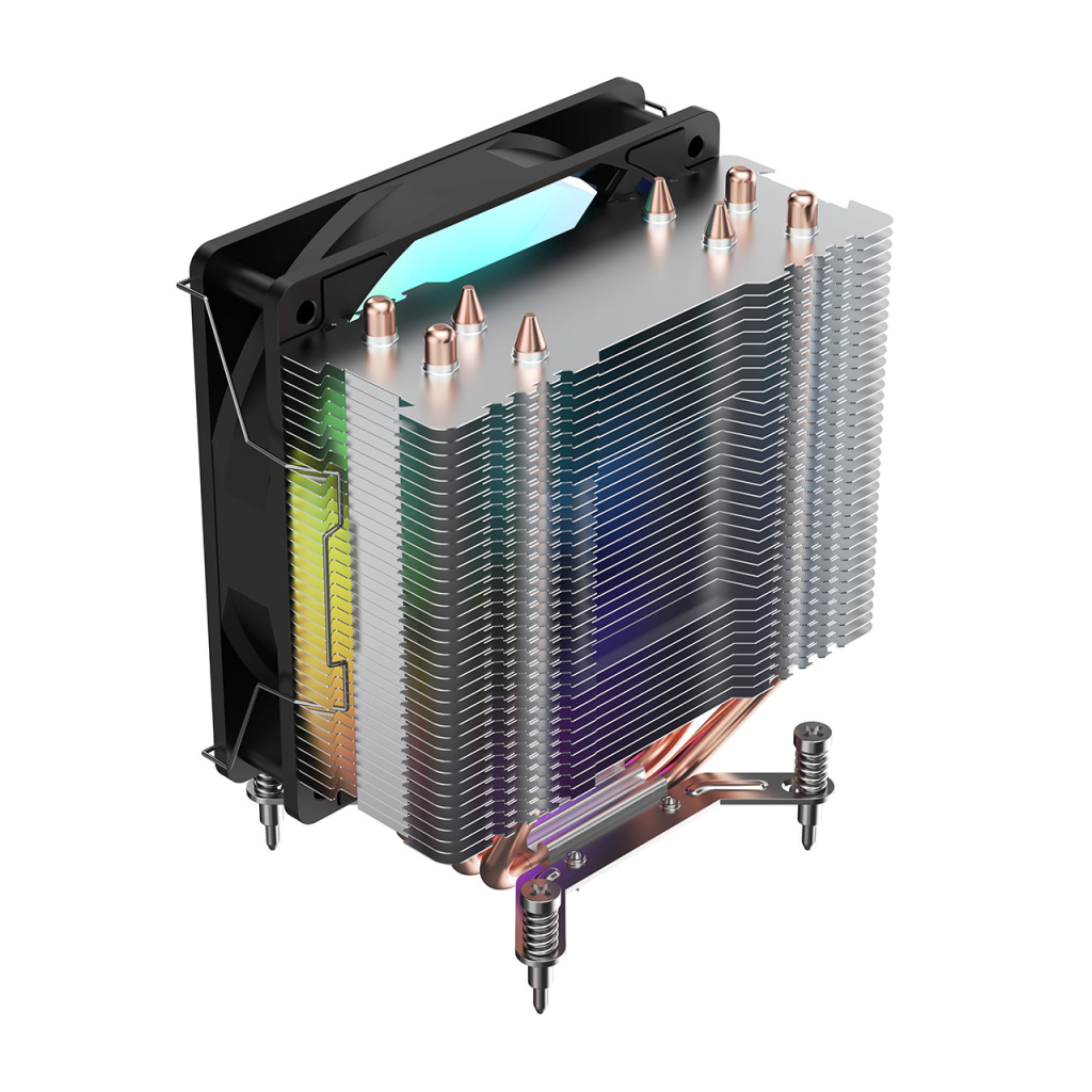 FSP NC3, ARGB, 120mm, CPU, Kule Tipi Hava Soğutma, Sessiz Çalışma, Doğrudan Temas Tasarımlı 4 adet Bakır Isı Borusu, (AMD AM4-AM5 ve INTEL Tüm işlemciler ile uyumlu)