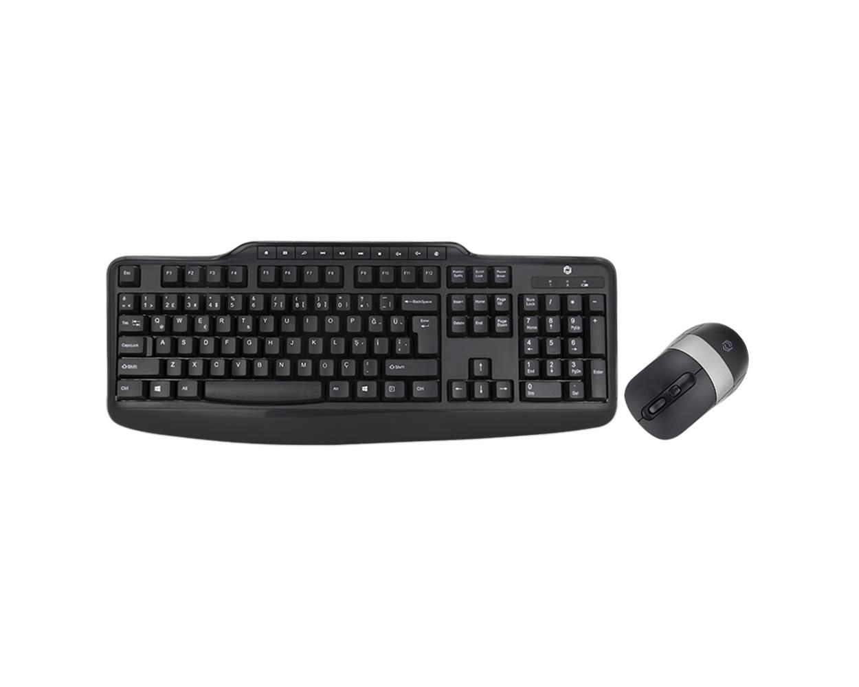 Frisby FK-4880QU Kablosuz Q-Türkçe Multimedya Klavye & Mouse