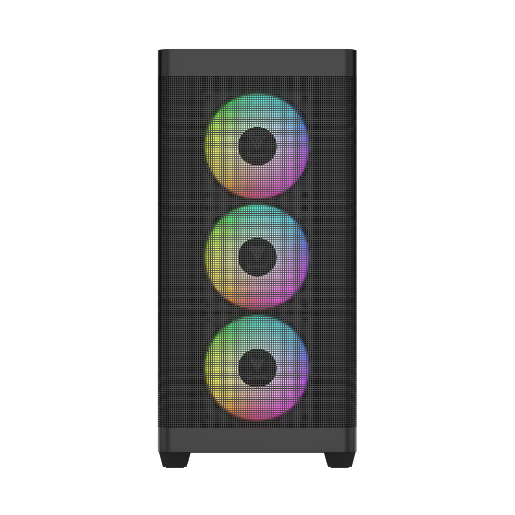 GAMDIAS ATHENA M3, 1600W, Tempered Glass, Type-C, Mesh Ön Panel, ARGB, ATX, Professional GAMING KASA