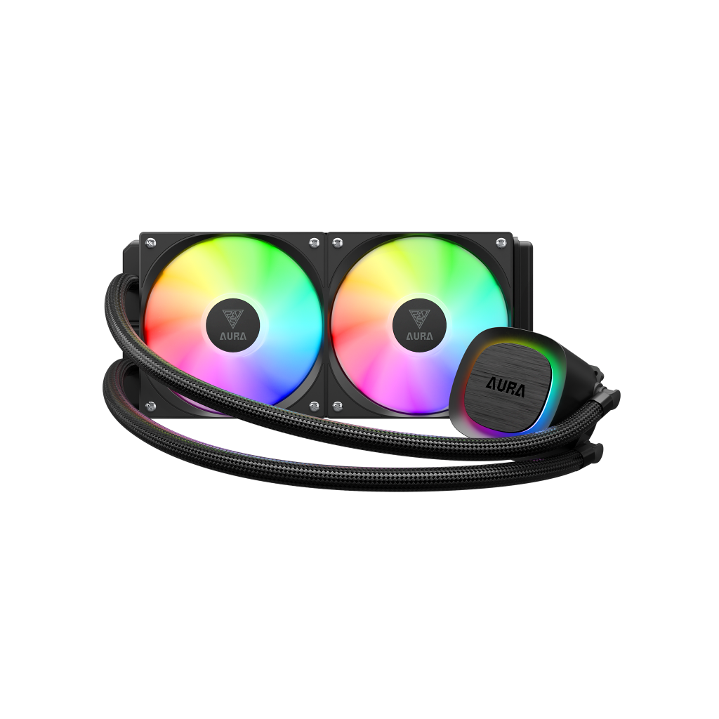 GAMDIAS AURA GL240 V2, 240mm, RGB, 2 Fanlı, CPU Sıvı Soğutma