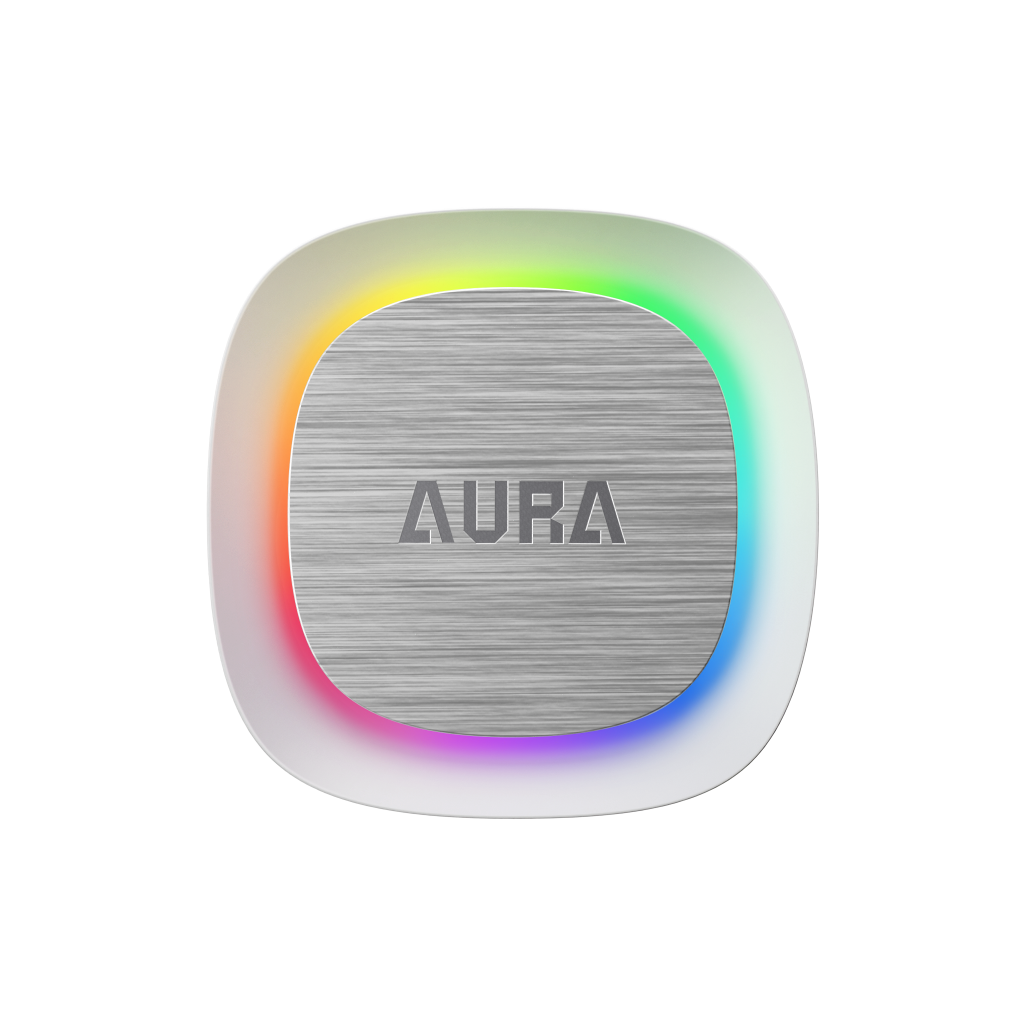 GAMDIAS AURA GL240 V2 WH, White Edition, 240mm,  RGB, 2 Fanlı,CPU Sıvı Soğutma
