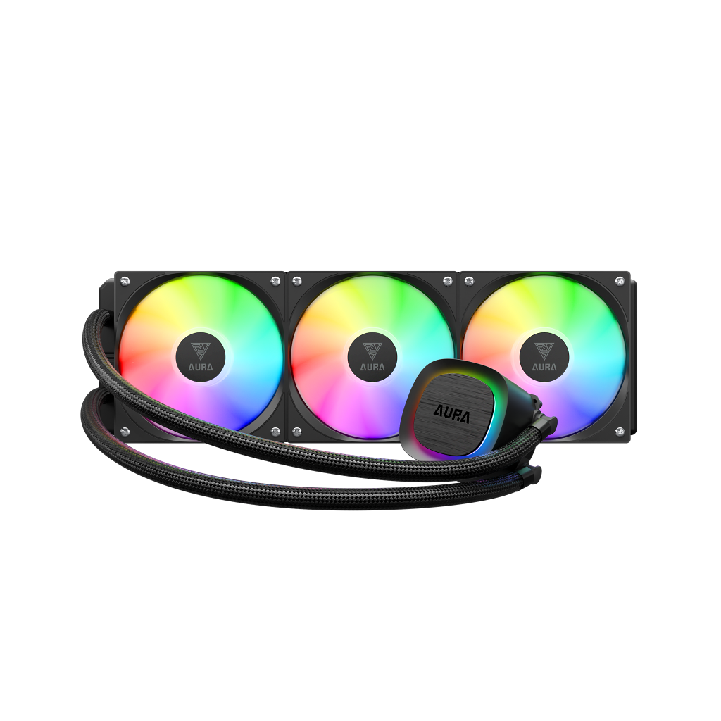 GAMDIAS AURA GL360 V2, 360mm, RGB, 3 Fanlı, CPU Sıvı Soğutma