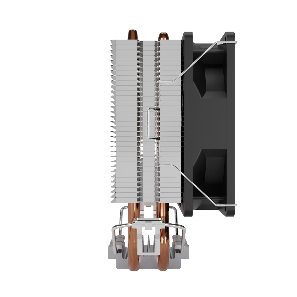 GAMDIAS BOREAS E1-210 MONO, 92mm, CPU  Kule Tipi Hava Soğutma, Doğrudan Temas Teknolojisine Sahip 2 adet Gelişmiş Bakır Isı Borusu (AMD AM5 ve INTEL Tüm işlemciler ile uyumlu)