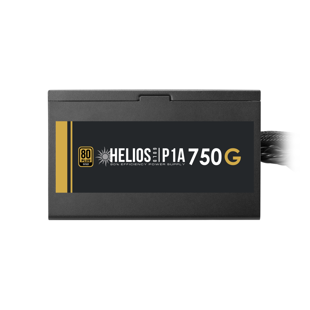 GAMDIAS HELIOS P1A-750G, 750W, 80+ Gold, Aktif PFC, GAMING, ATX, Power Supply (PSU)