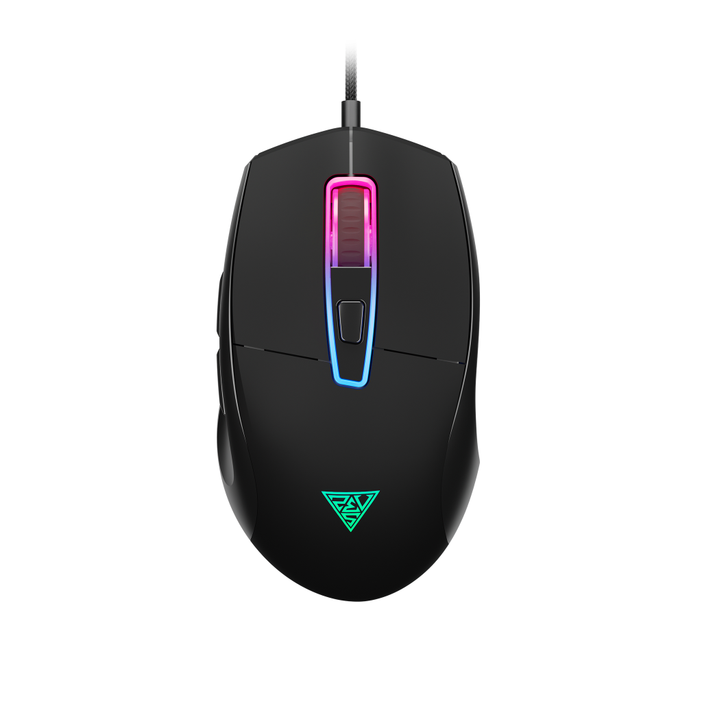 GAMDIAS ZEUS M5, RGB Aydınlatma, USB Kablolu,  7 Programlanabilir Buton, Gaming Mouse, 12.800 DPI, Siyah