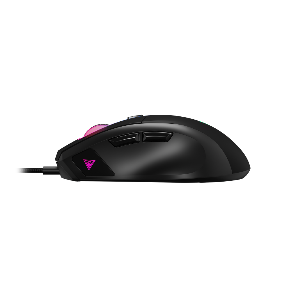 GAMDIAS ZEUS M5, RGB Aydınlatma, USB Kablolu,  7 Programlanabilir Buton, Gaming Mouse, 12.800 DPI, Siyah