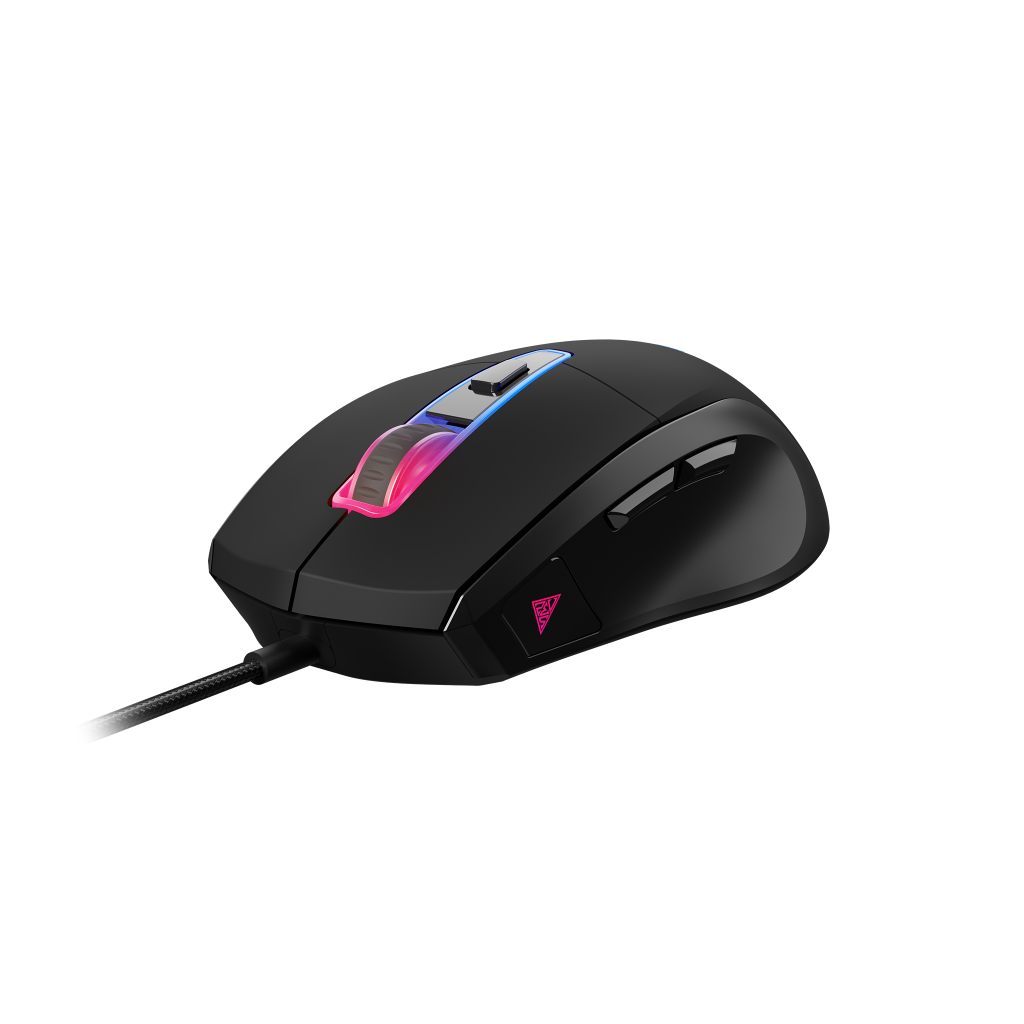 GAMDIAS ZEUS M5, RGB Aydınlatma, USB Kablolu,  7 Programlanabilir Buton, Gaming Mouse, 12.800 DPI, Siyah