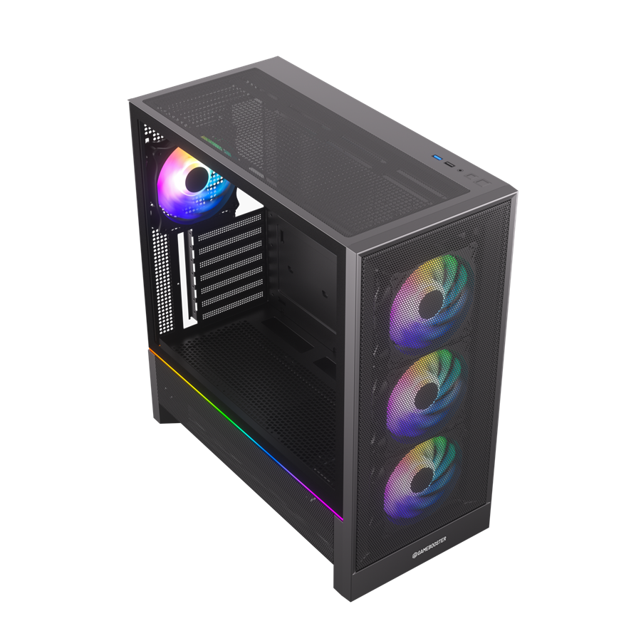GAMEBOOSTER 750W 80+ BRONZE MYSTRAL JBST-GBJML03 4-ARGB Fanlı Gaming EATX PC Kasası