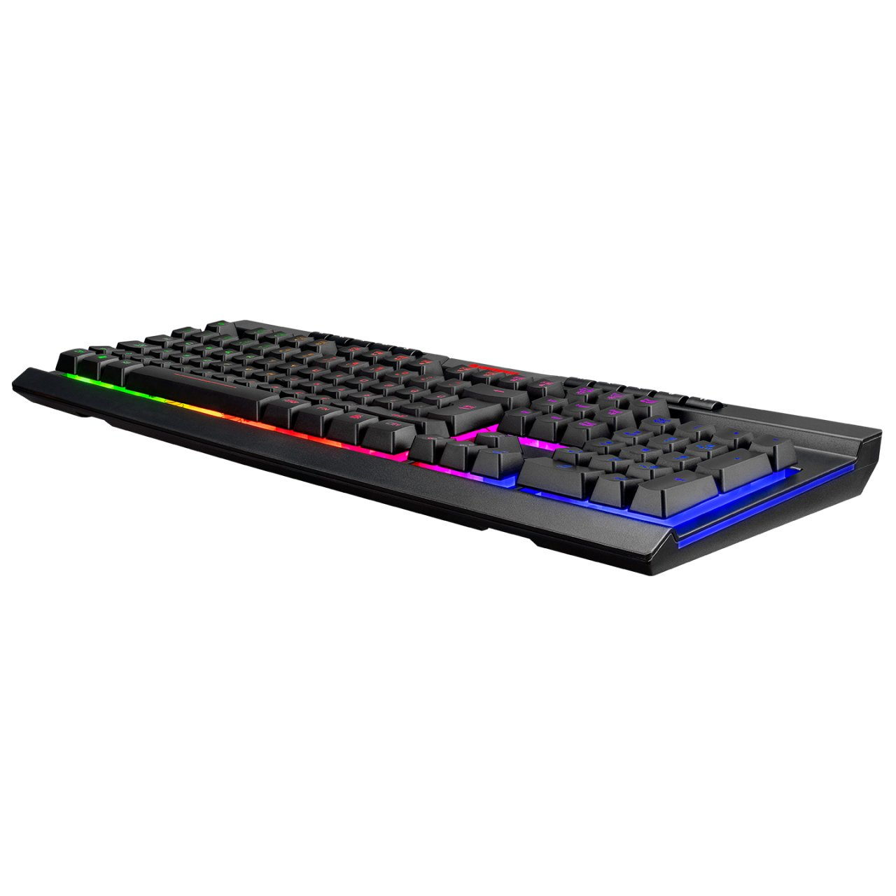 GAMEBOOSTER G69K Outlander Rainbow Aydınlatmalı Membrane Oyun Klavyesi