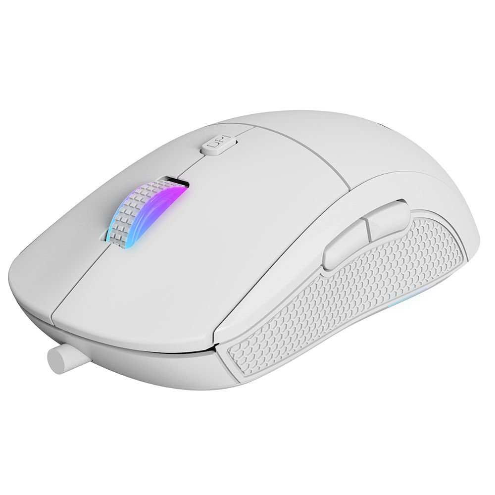 GAMEBOOSTER M11 Dire RGB Aydınlatmalı Beyaz Profesyonel Gaming Mouse