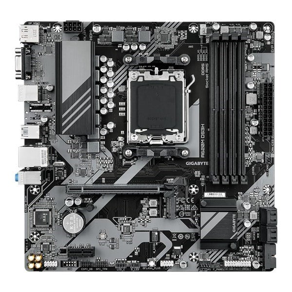 GIGABYTE A620M-DS3H DDR5 HDMI DP PCIe 16X v4.0 AM5 mATX