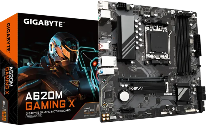 GIGABYTE A620M GAMING X DDR5 HDMI-DP PCIE 5.0 AM5 mATX
